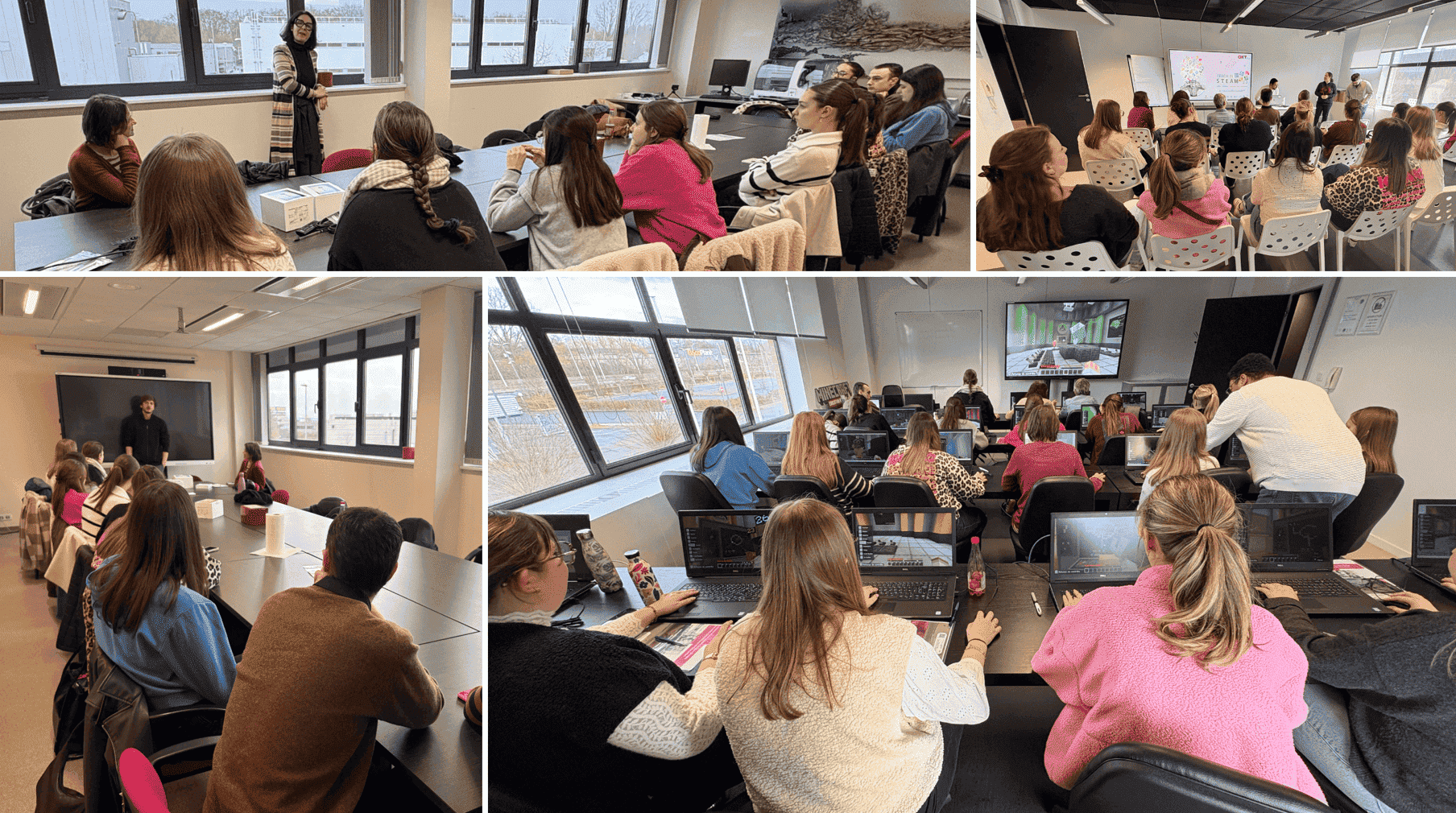 Dans les coulisses des métiers STEM : une journée d’immersion chez D-Tek et Technocité